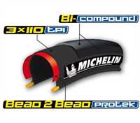 Reifen Michelin Krylion, schwarz 23-622 faltbar 225g