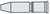Verbindungsstifte f. 11-fach Ketten HG-EV mit spitzem Ende (VE 5